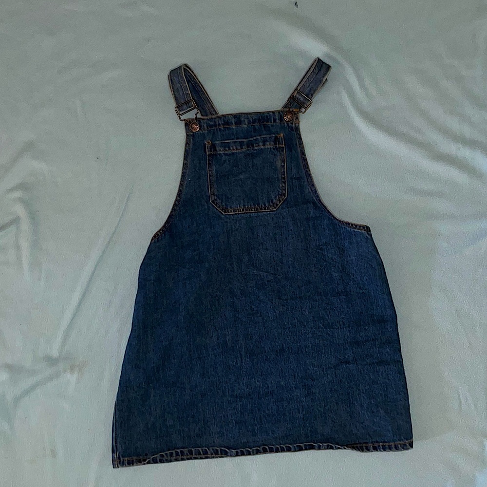 Forever 21 Jean Overall Dress
